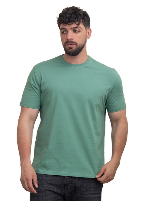 Mint Green Relaxed Round T-Shirt