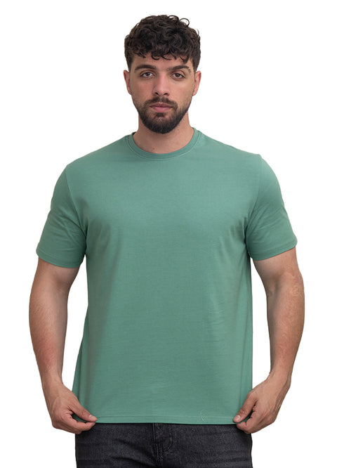 Mint Green Relaxed Round T-Shirt