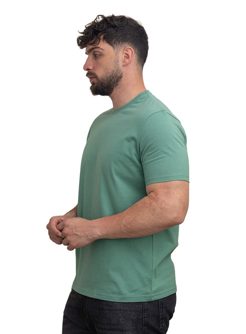 Mint Green Relaxed Round T-Shirt