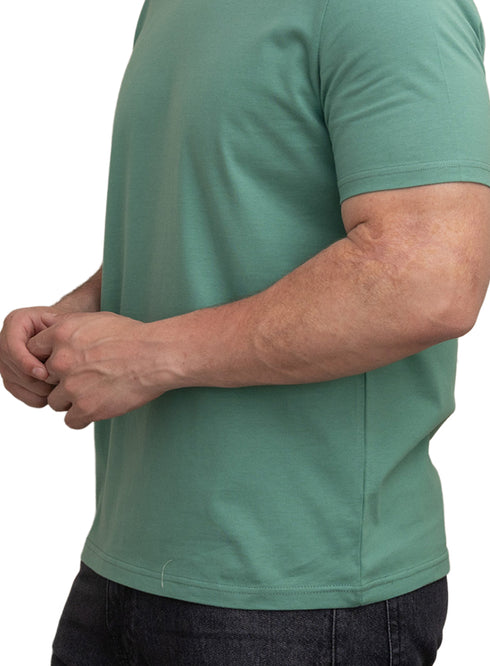 Mint Green Relaxed Round T-Shirt