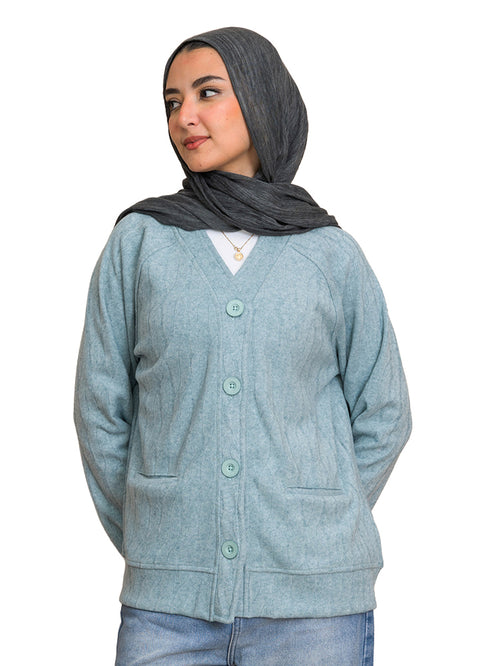 Mint RD-Patterned Sweater