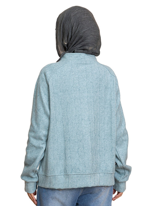 Mint RD-Patterned Sweater