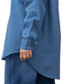 Ocean Pocket Over Size Linen Shirt
