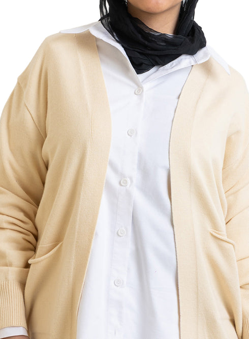Off-White Andy-Basic Pocket Cardigan