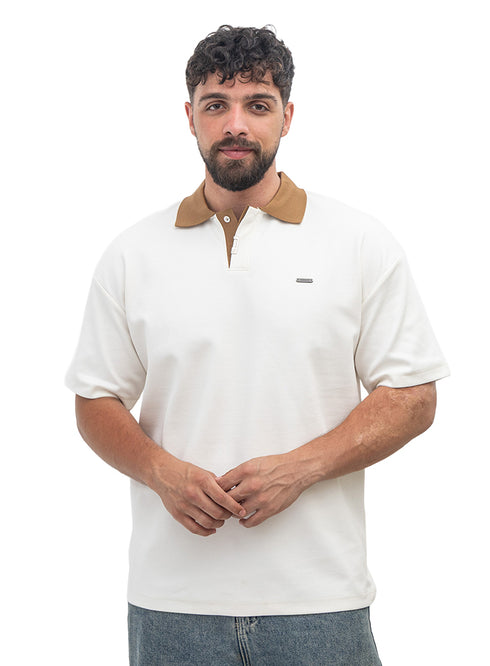Off-White Design 3069 NF-Polo Neck T-Shirt