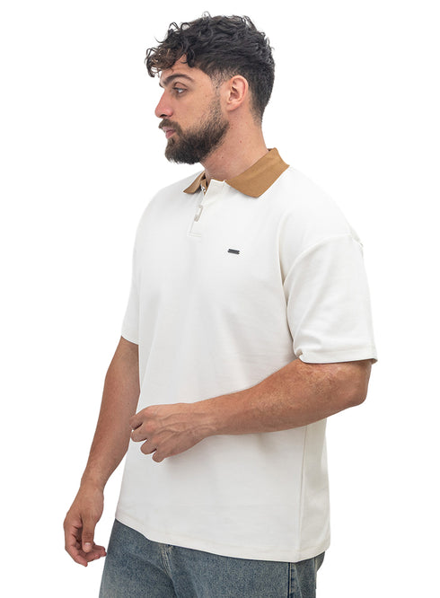 Off-White Design 3069 NF-Polo Neck T-Shirt