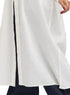 Off-White Linen Dress Shirt