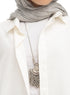 Off-White Linen Dress Shirt