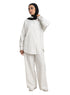 Off-White Striped Suit