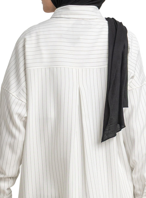 Off-White Striped Suit