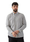 Olive-Design 1 Striped Linen Shirt