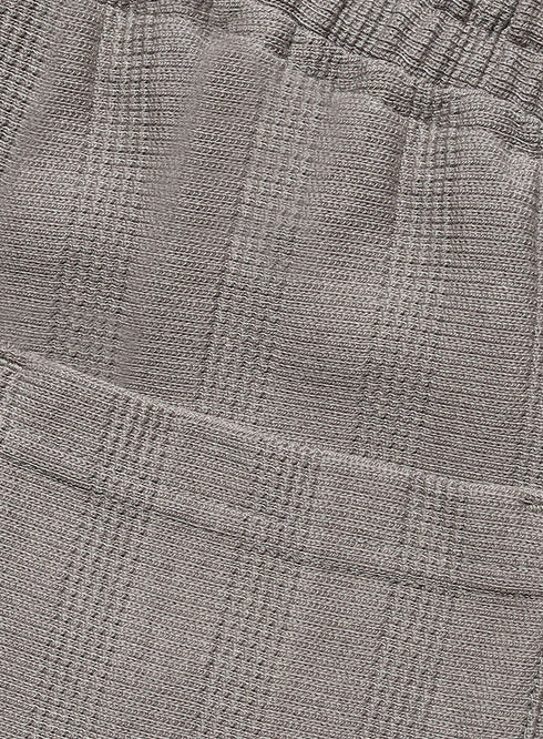 Olive Striperd Jacquard Short