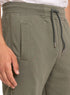 Olive Winter Elastic Sweatpant