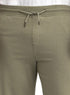 Olive Zipper-Melton Wide Leg