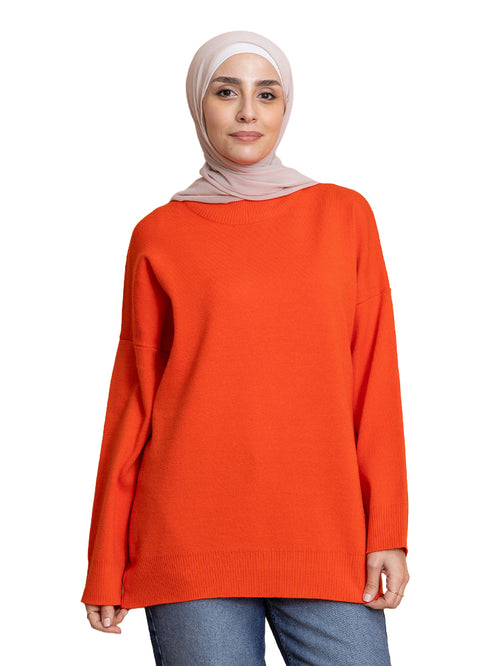 Orange Over Size Half Cool