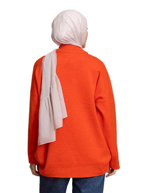 Orange Over Size Half Cool