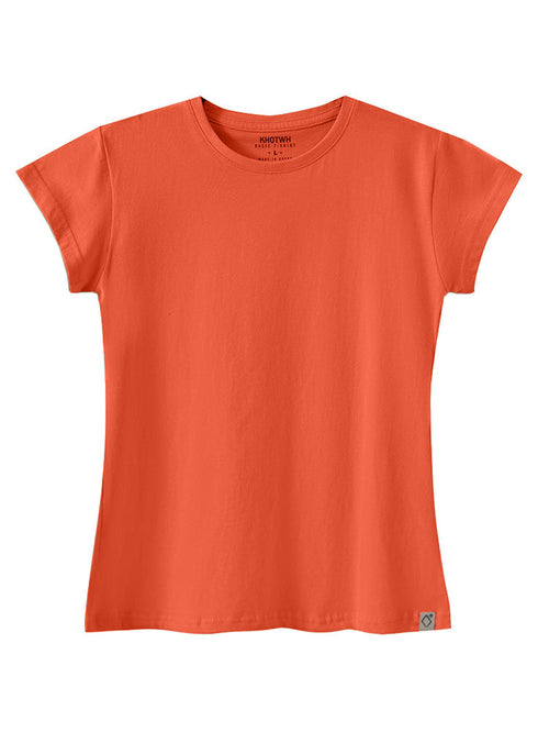 تي شيرت ربع كم - اورانج