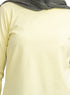 Pastel Yellow Cur.Long-Sleeve