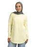 Pastel Yellow Cur.Long-Sleeve