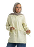 Pastel Yellow RD- Jacquard Embroidered Shirt