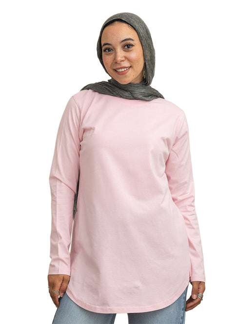 Pink Cur.Long-Sleeve