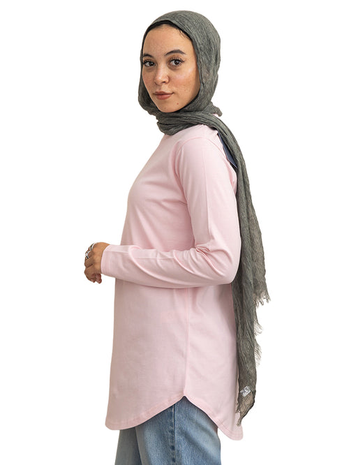 Pink Cur.Long-Sleeve