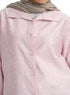 Pink RD- Jacquard Embroidered Shirt