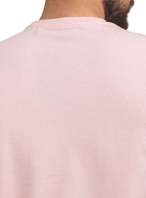 Pink Relaxed Round T-Shirt