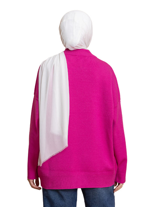 Purple Over Size Half Cool