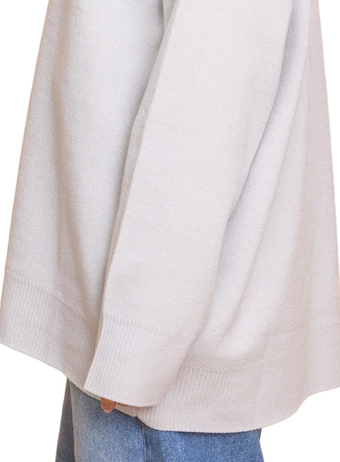 هاف كول اوفر سايز - سيلفر