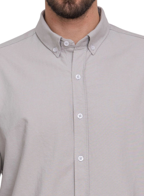 قميص اكسفورد - سيلفر
