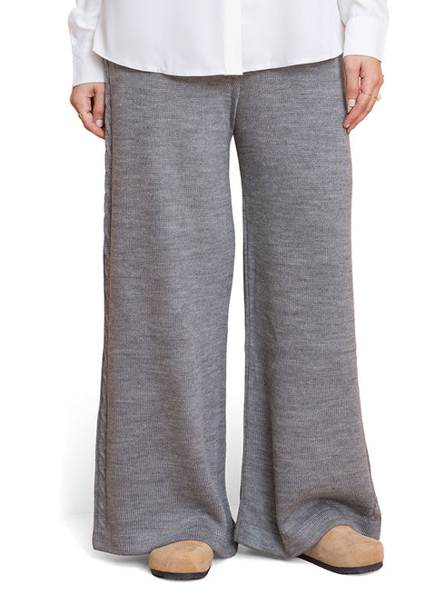 Silver Plexus Knit Pant