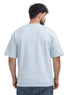 Sky Blue Design 1033 NF-Round T-Shirt