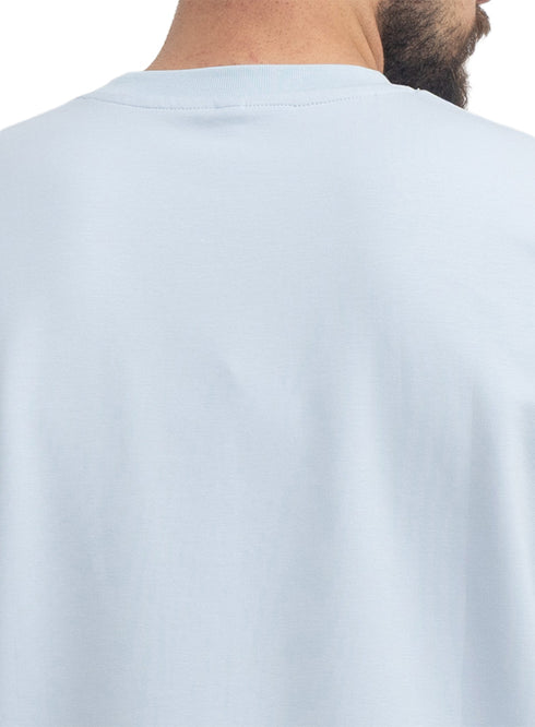 Sky Blue Design 1033 NF-Round T-Shirt