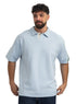 Sky Blue Design 3083 NF-Polo Neck T-Shirt