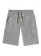 Smoke Green Melton Cargo Short