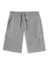 Smoke Green Melton Cargo Short
