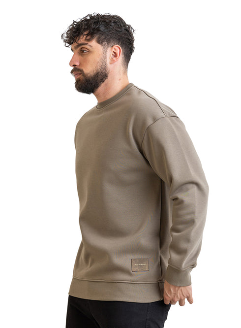 Smoke Pine Lined Over Size Sw-Round