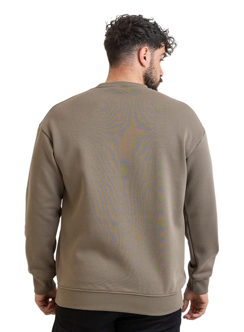 Smoke Pine Lined Over Size Sw-Round