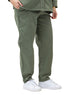Smoke Pine Wide Gabardine Pants