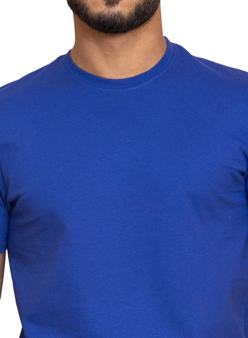 True Blue Relaxed Round T-Shirt