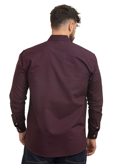 Violet Oxford Shirt