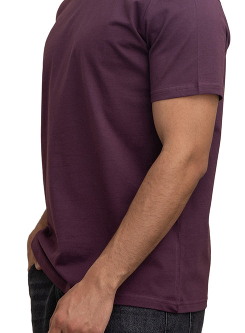 Violet Relaxed Round T-Shirt