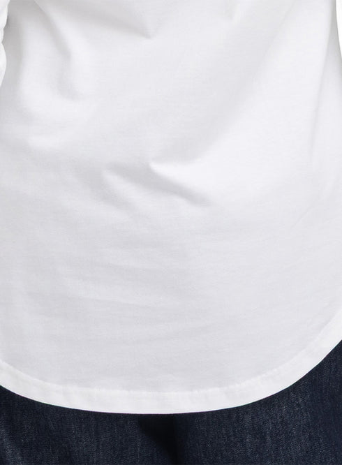 White-Design 8 Printed Long-Sleeve