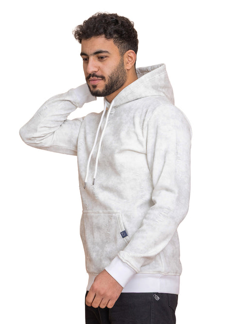 هودي كاتينج - ابيض