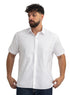 White Oxford Half Shirt