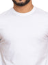 White Relaxed Round T-Shirt