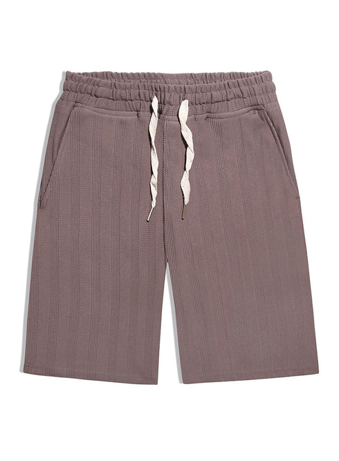 Wood Striperd Jacquard Short