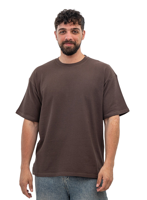 Wood V-Crunchy-Oversize Round T-Shirt