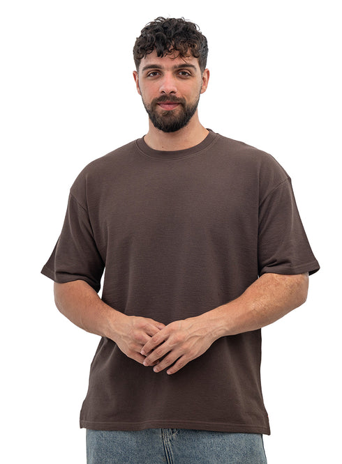 Wood V-Crunchy-Oversize Round T-Shirt